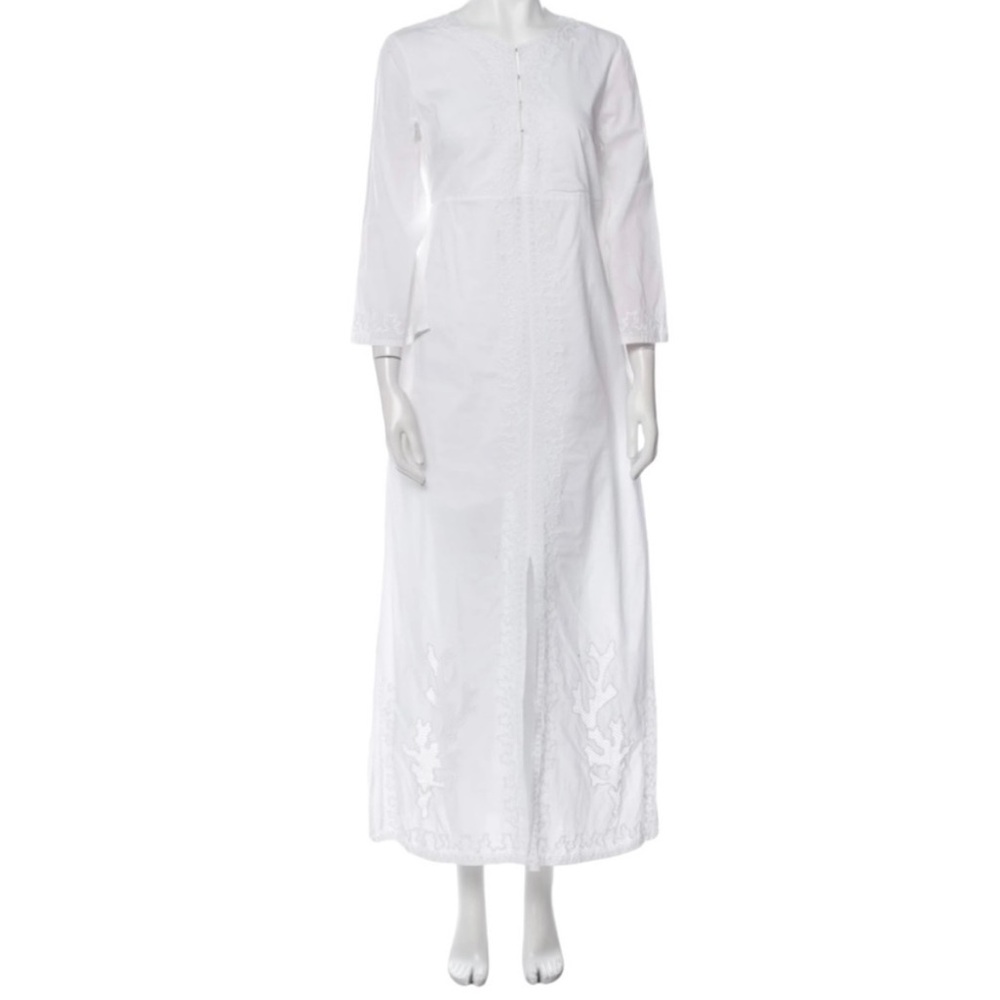 Emporio Sirenuse White Long Sleeve Bridal Gown